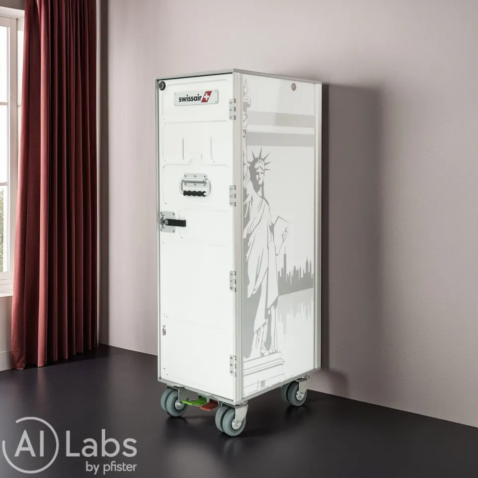Airline Trolley Swissair