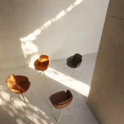 Armlehnstuhl Chair no. One S2 Polished Swivel