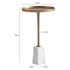 Beistelltisch Marmor