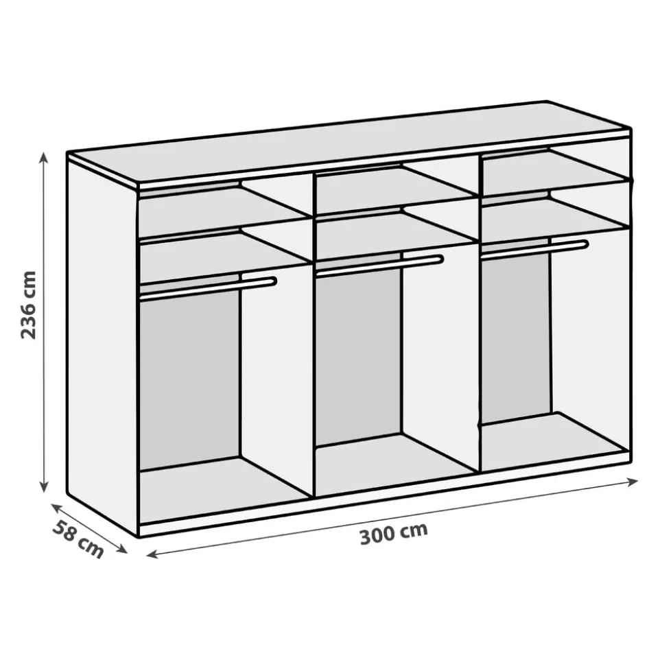 Drehtürenschrank Level36