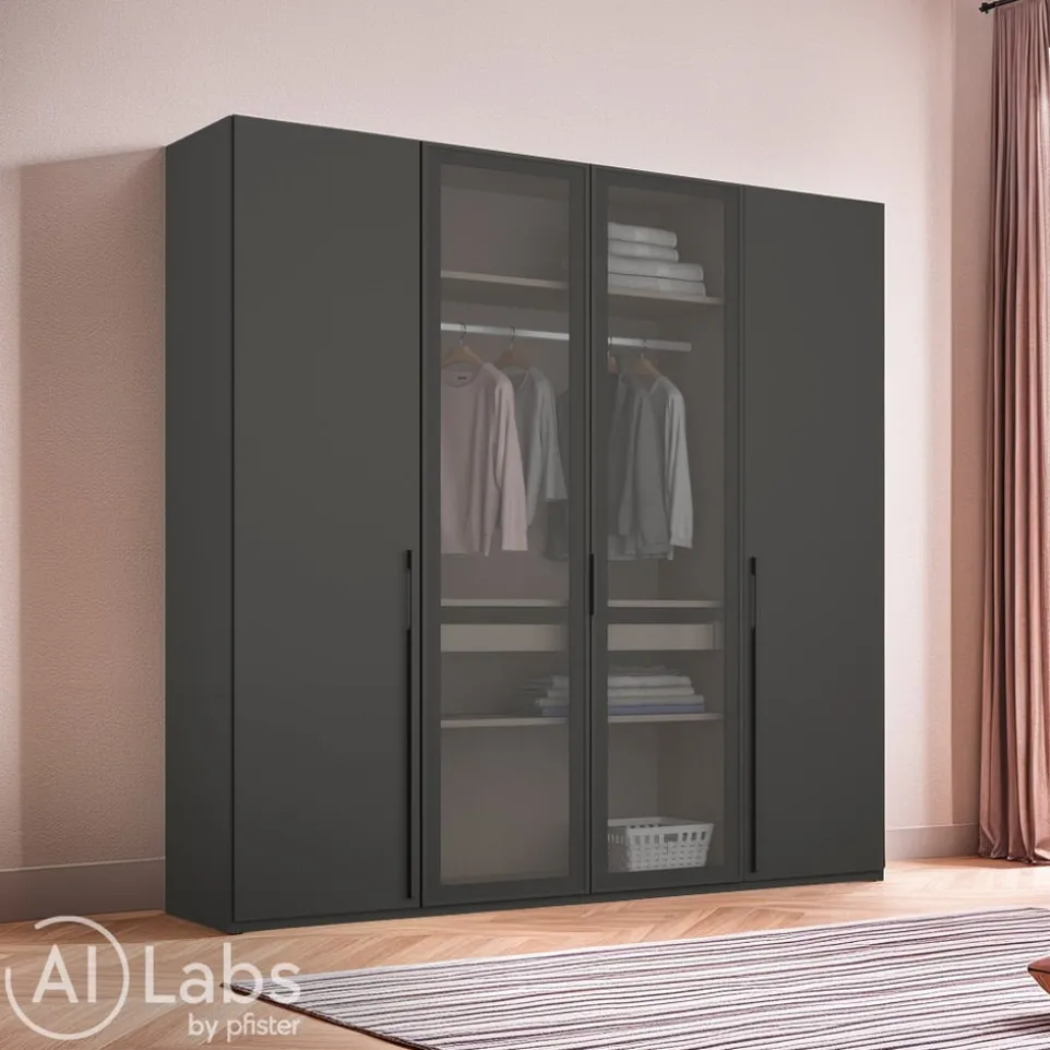 Drehtürenschrank Skat