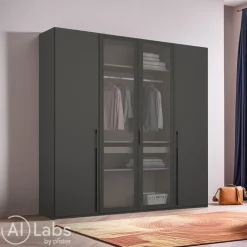 Drehtürenschrank Skat