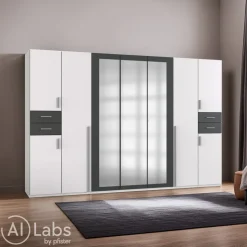 Drehtürenschrank Vegas-201