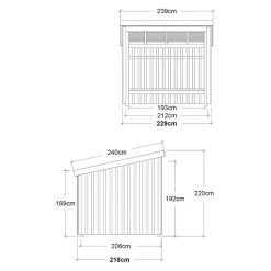 Fahrradunterstand Multi