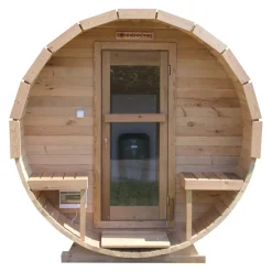 Fasssauna Thermo Pinie 6
