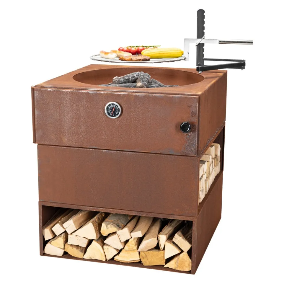 Feuerschale mit integrierter Pizzafläche Passione due