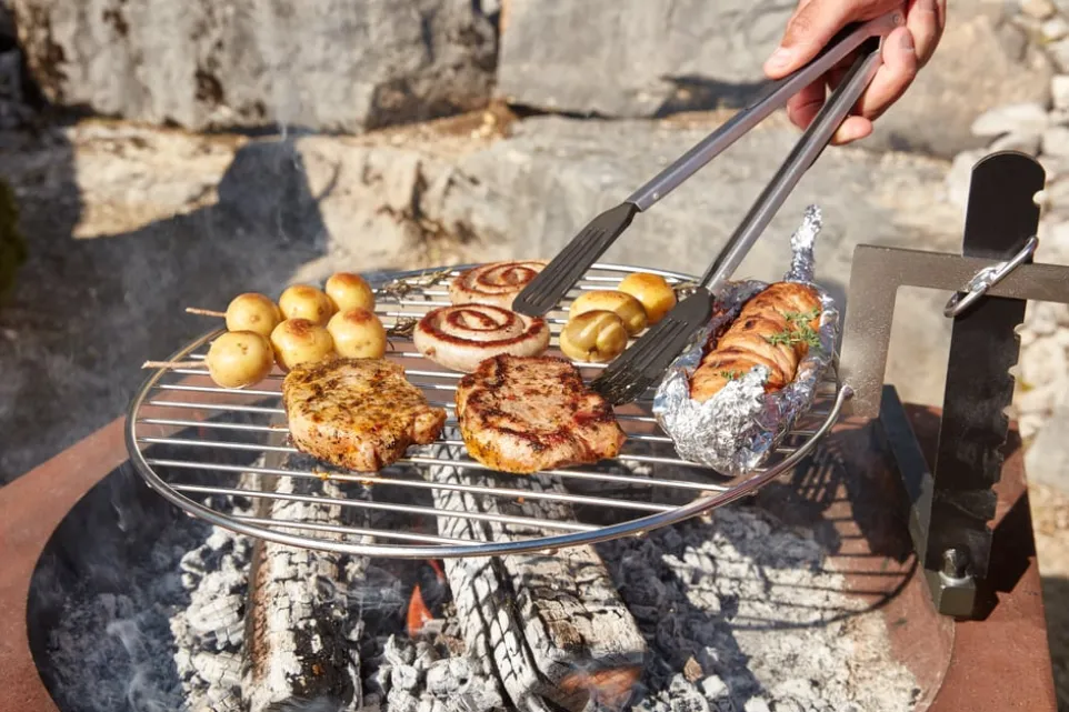 Feuerschale mit integrierter Pizzafläche Passione due