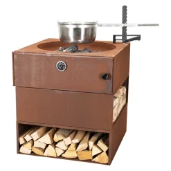 Feuerschale mit integrierter Pizzafläche Passione due