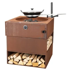 Feuerschale mit integrierter Pizzafläche Passione due