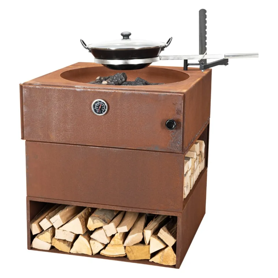 Feuerschale mit integrierter Pizzafläche Passione due