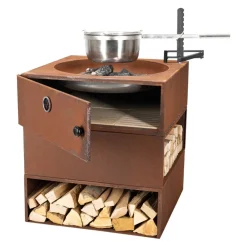 Feuerschale mit integrierter Pizzafläche Passione due