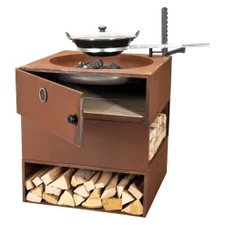 Feuerschale mit integrierter Pizzafläche Passione due