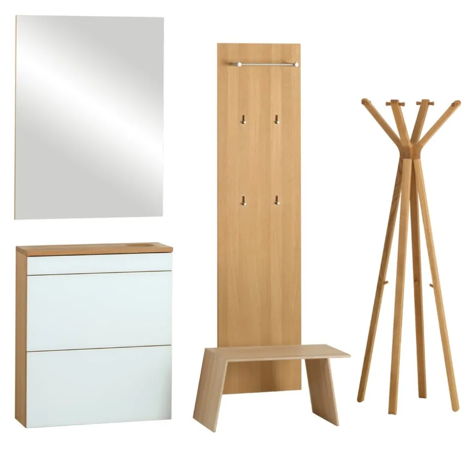 Garderobenpaneel Cubus