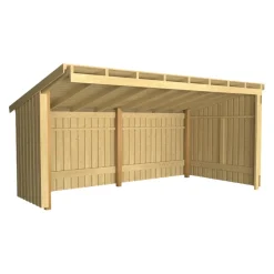 Gartenhaus Wandmodell