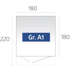 Gerätehaus Avantgarde Gr. A1
