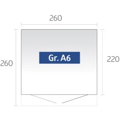 Gerätehaus Avantgarde Gr. A6