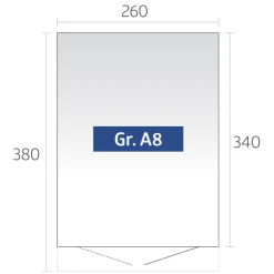 Gerätehaus Avantgarde Gr. A8