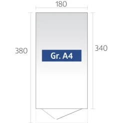 Gerätehaus Avantgarde Gr. A4