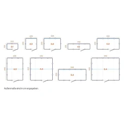Gewächshaus Modern 5.2