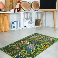 Kinderteppich Little Town