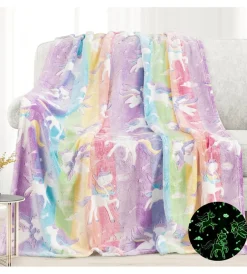 Kuscheldecke Unicorn