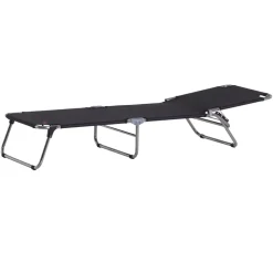 Liegestuhl Playa Alu Schwarz