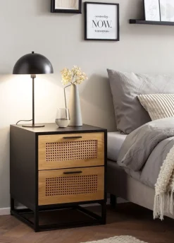 Nachttisch Schwarz
