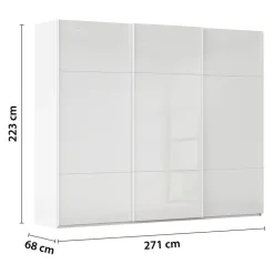 Schiebetürenschrank Covalo-Glas