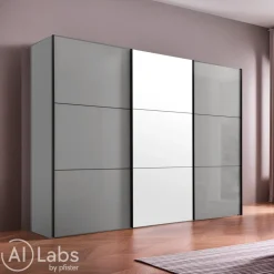 Schiebetürenschrank Primo-Glas