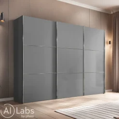 Schiebetürenschrank Primo-Glas