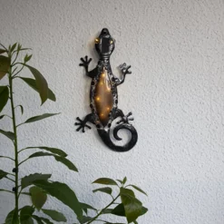 Solarleuchte Gecko