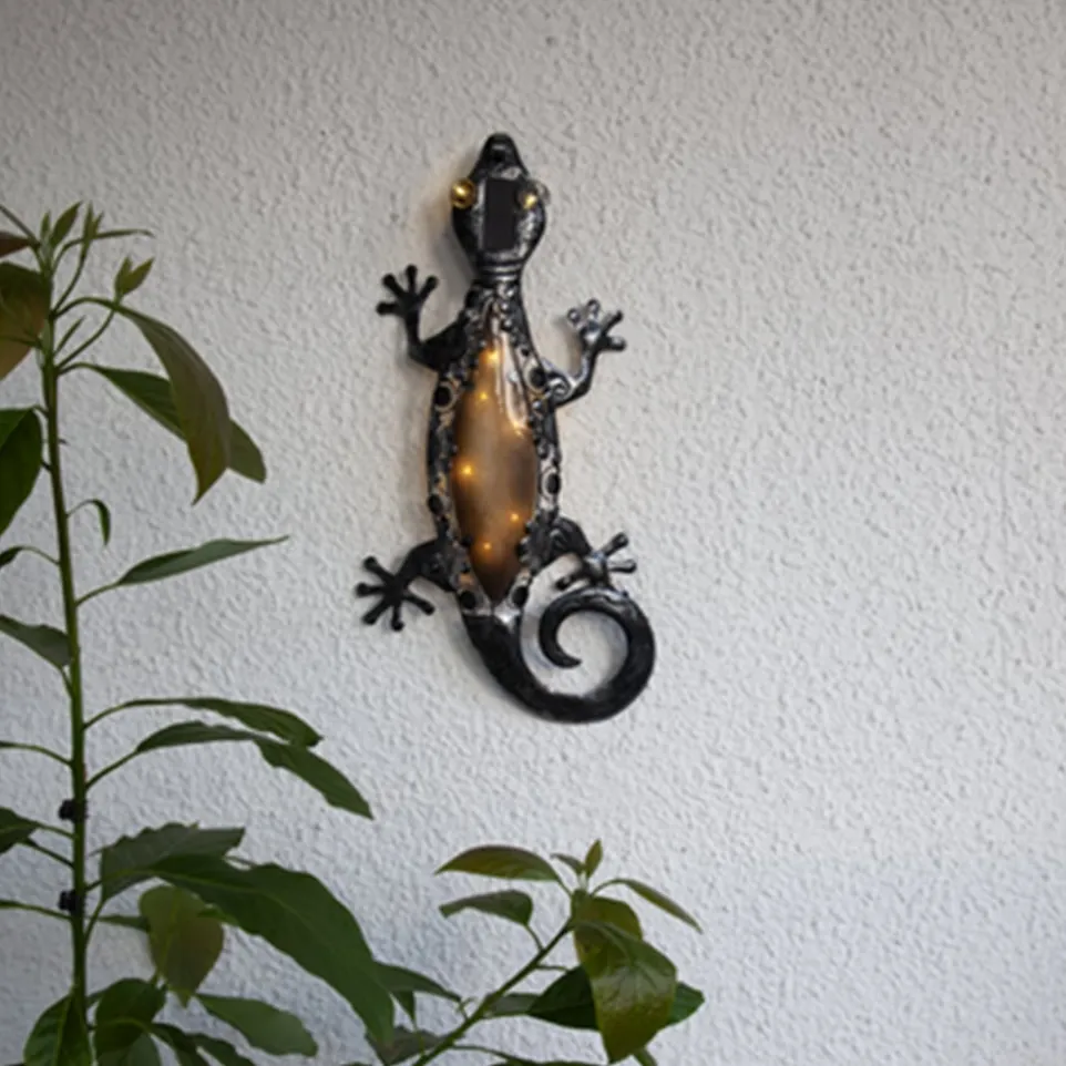 Solarleuchte Gecko