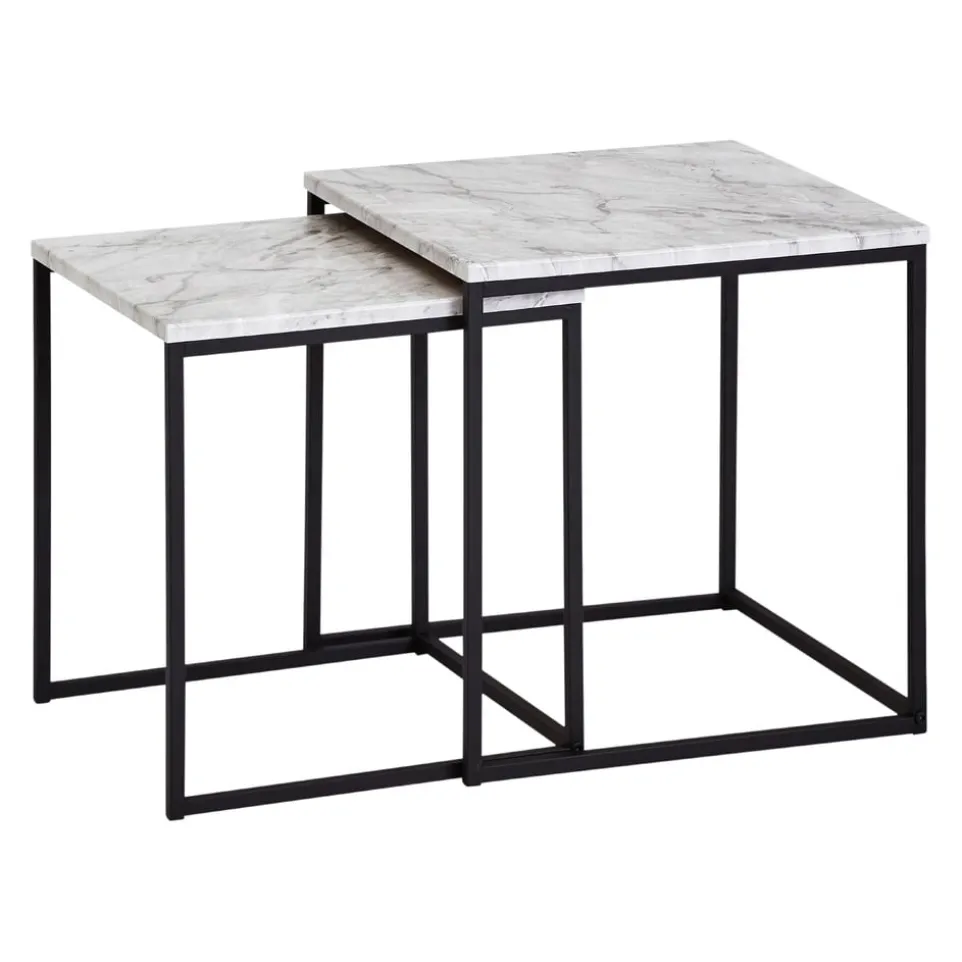 Zweisatztisch Marmor