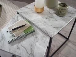 Zweisatztisch Marmor